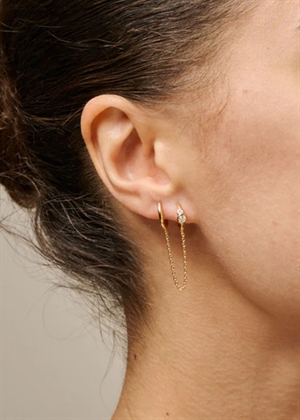 Nova chain one hoops Forgyldt Enamel 